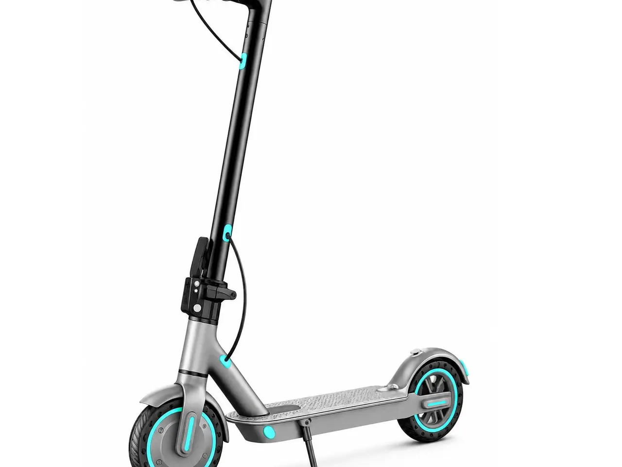 Billede 1 - Elektrisk løbehjul D8 Pro Blå, 25 km/t