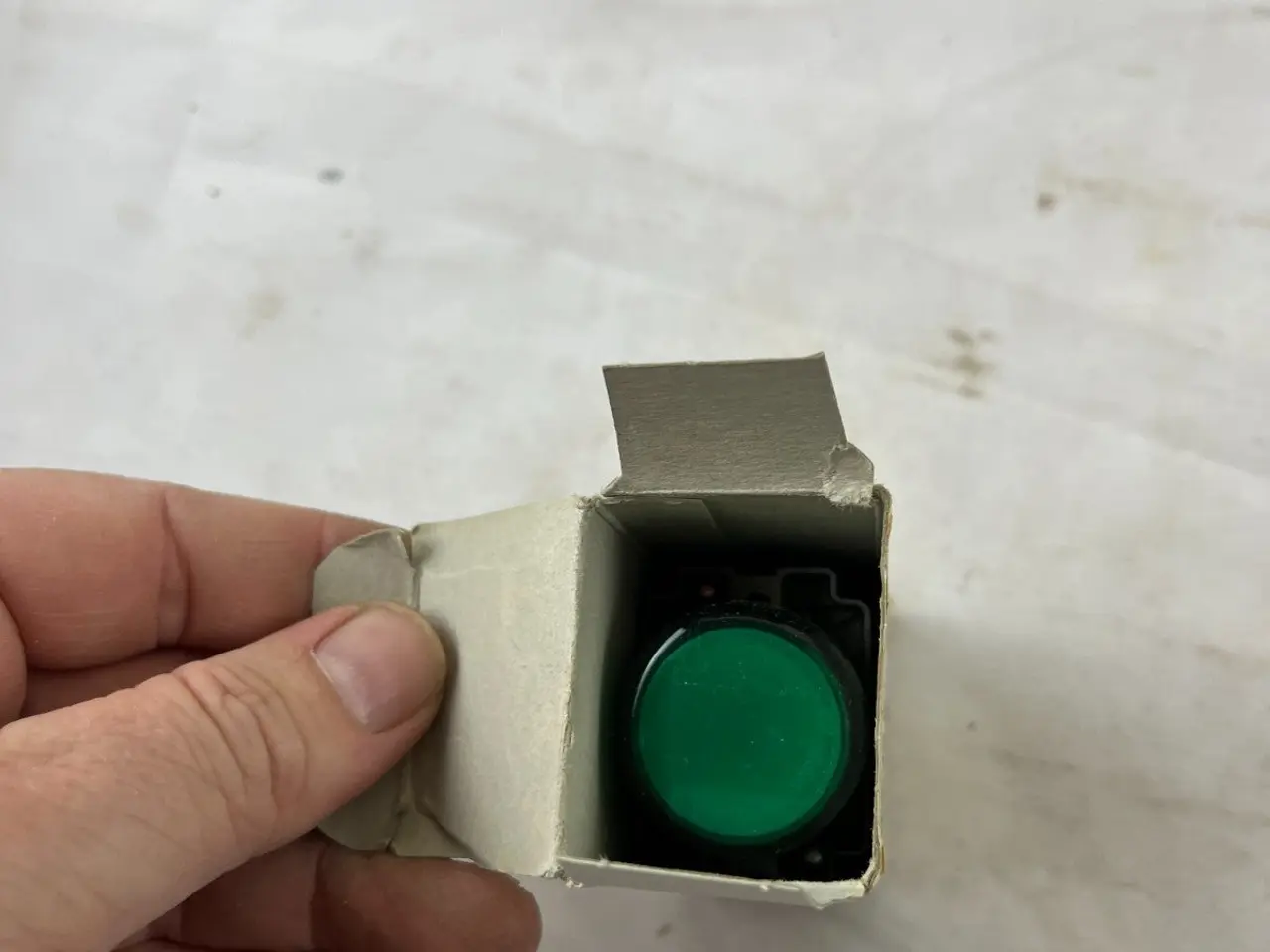 Billede 5 - Telemecanique XB2 BV943 Green Pilot Light 220-240V