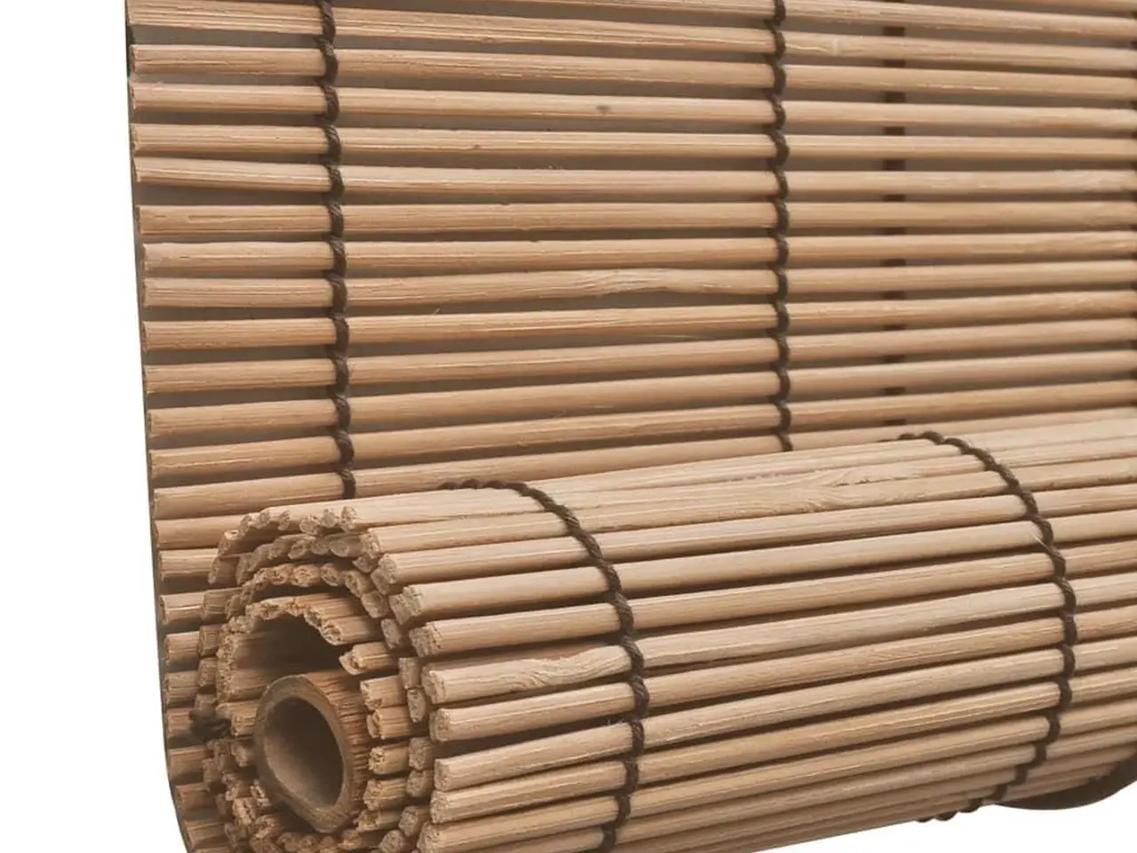 Billede 4 - Bambus rullegardin 150 × 220 cm - brun