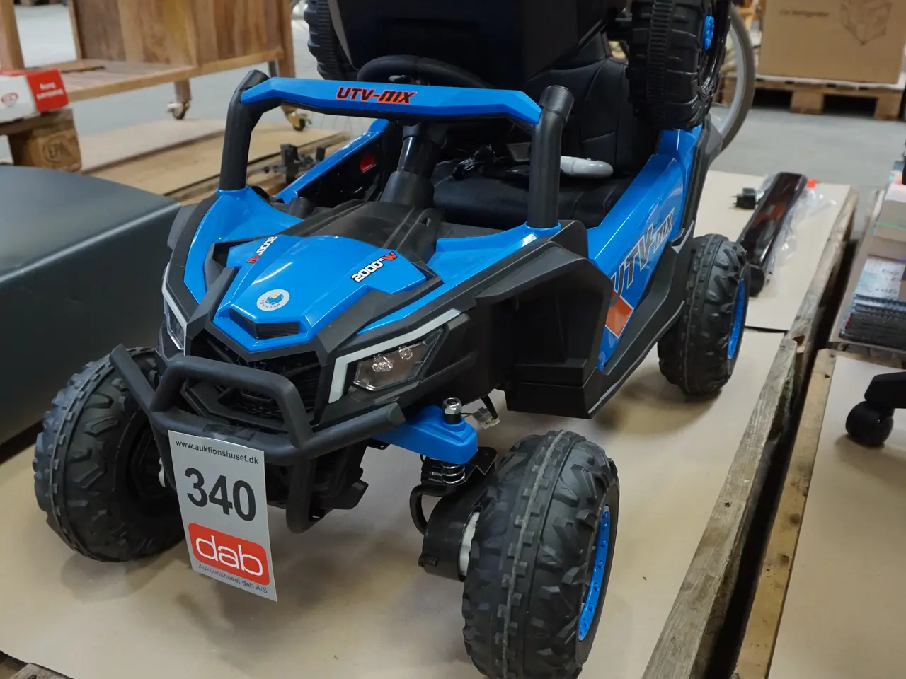Billede 7 - MX-UTV Buggy Elbil - Blå