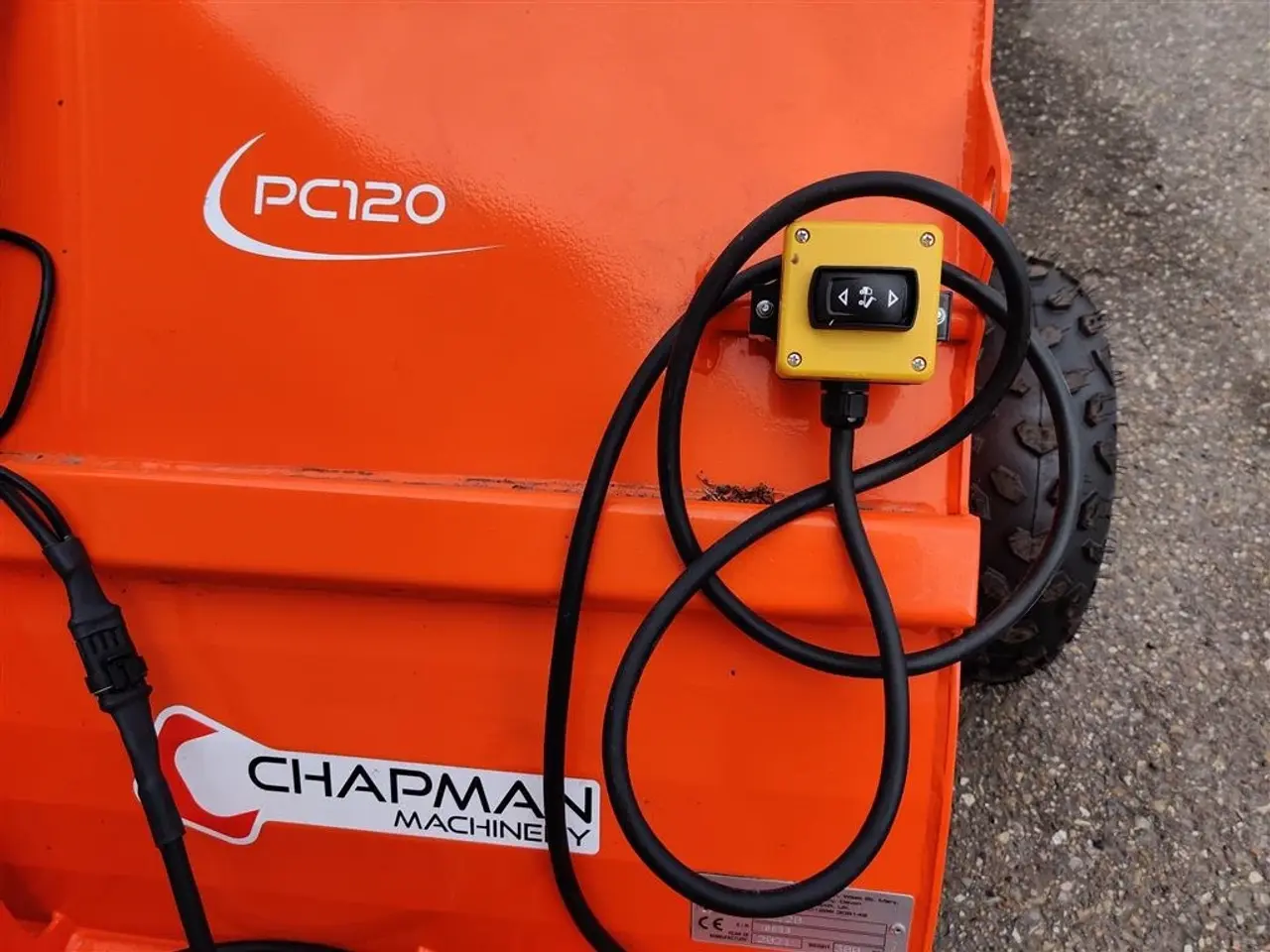 Billede 3 - Chapman Paddock Cleaner  120cm med el-løft
