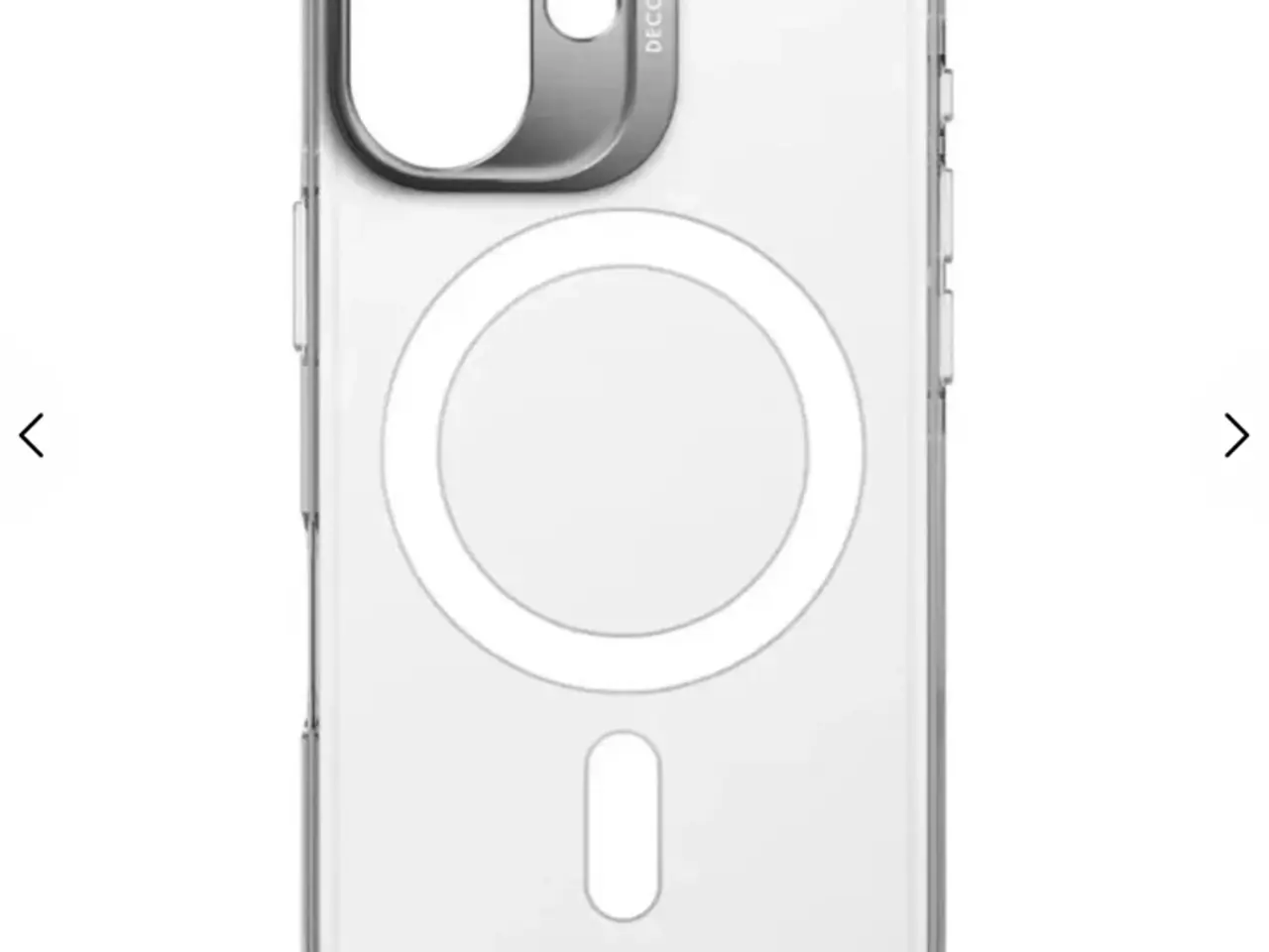 Billede 2 - iPhone 16 gennemsigtig cover gives væk