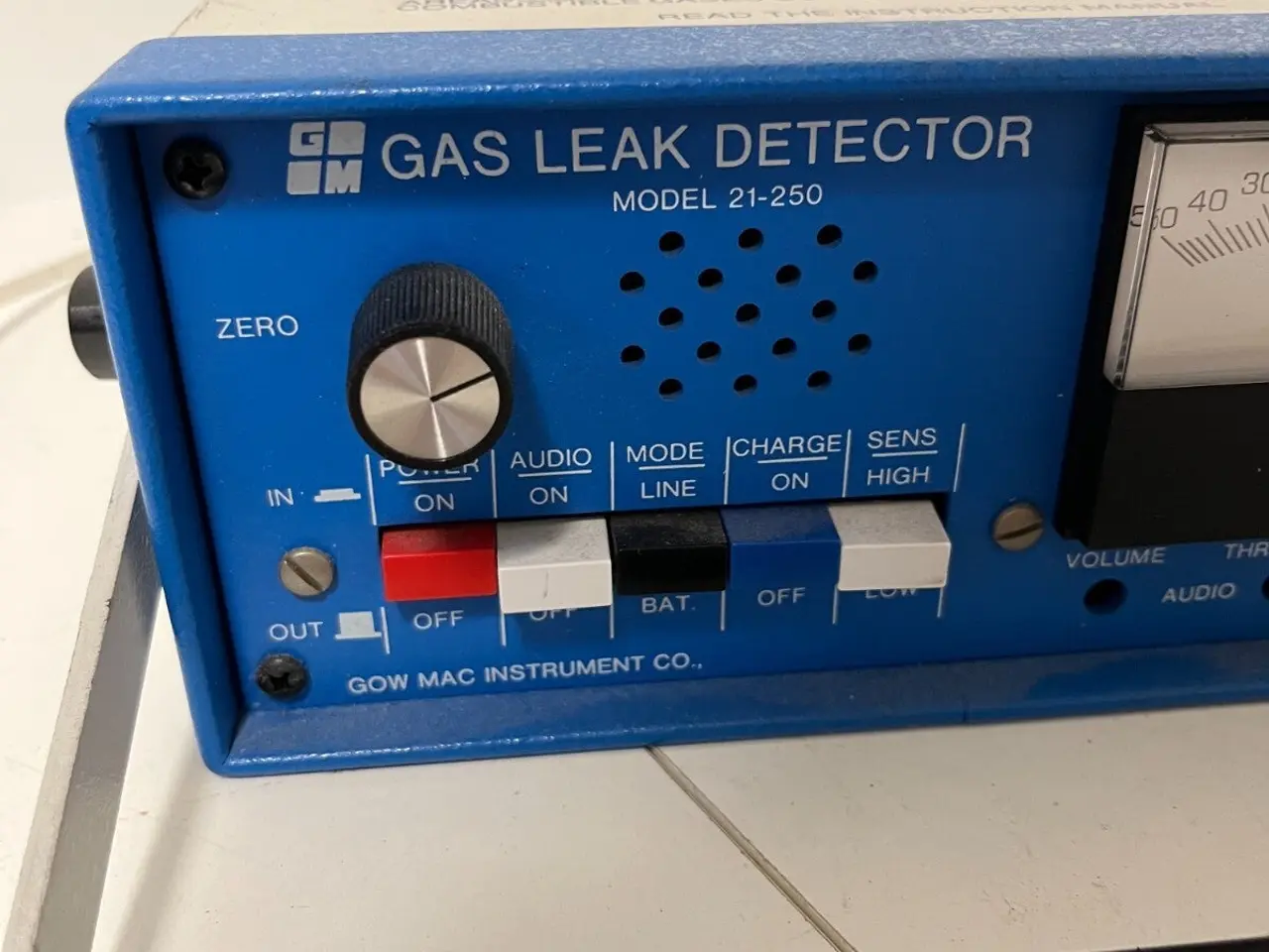 Billede 3 - GOW-MAC 21-250 Gas Leak Detector Thermal - SOLD AS