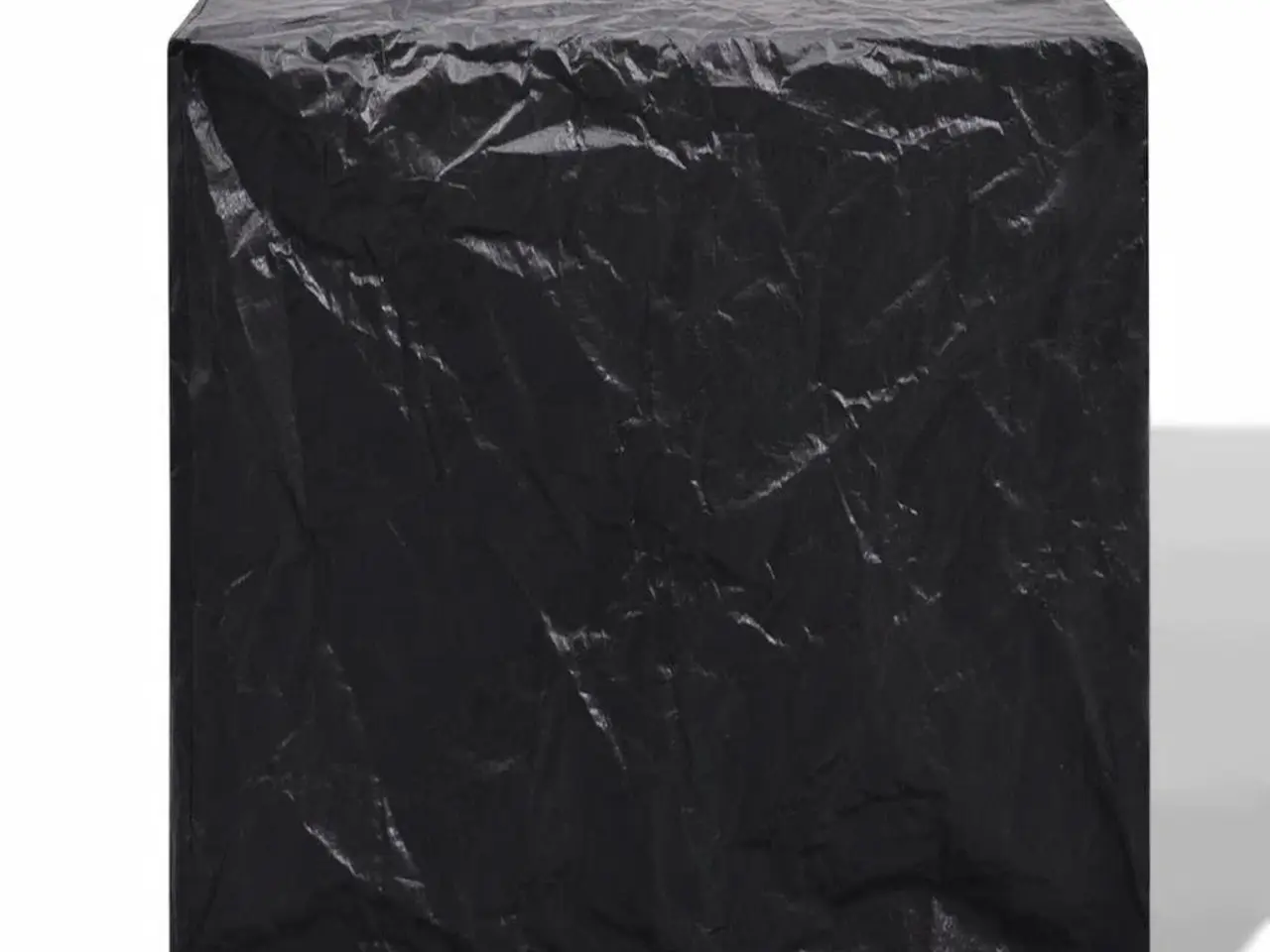 Billede 3 - Overtræk til IBC-vandbeholder - 116×100×120 cm, sort, 8 snørehuller