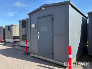 Teknikhus Siemens isoleret med 150 mm betondæk