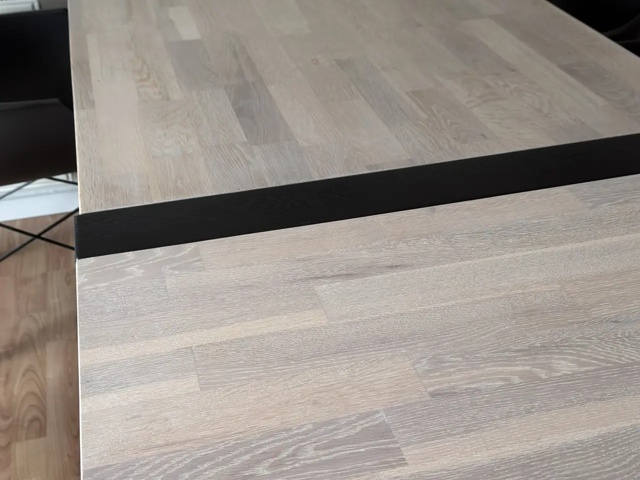 Billede 3 - Spisebord i massivt eg