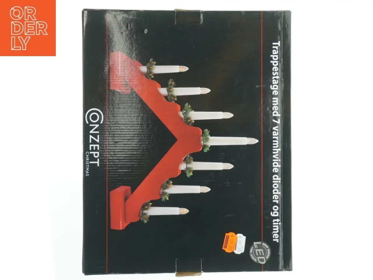 Billede 2 - Trappe julelysestage fra Conzept (str. 41x32,5 cm)