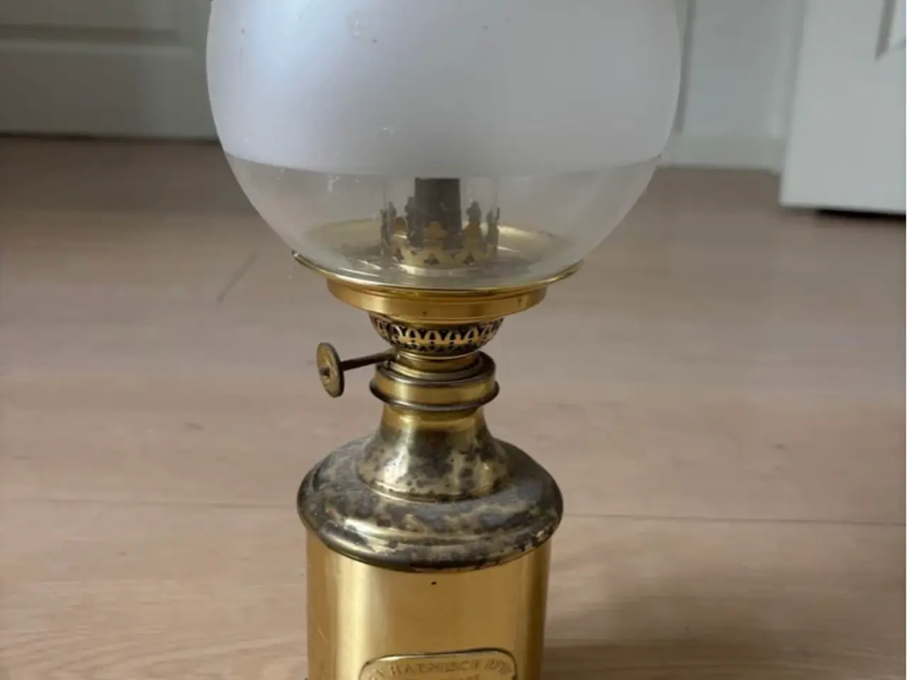 Billede 2 - Gammel petroleums lampe 