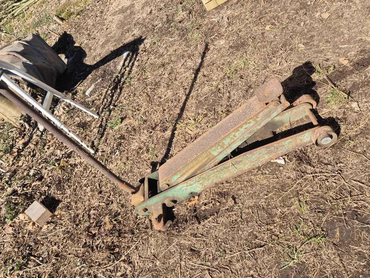 Billede 1 - Donkraft hydraulisk gulvmodel metal