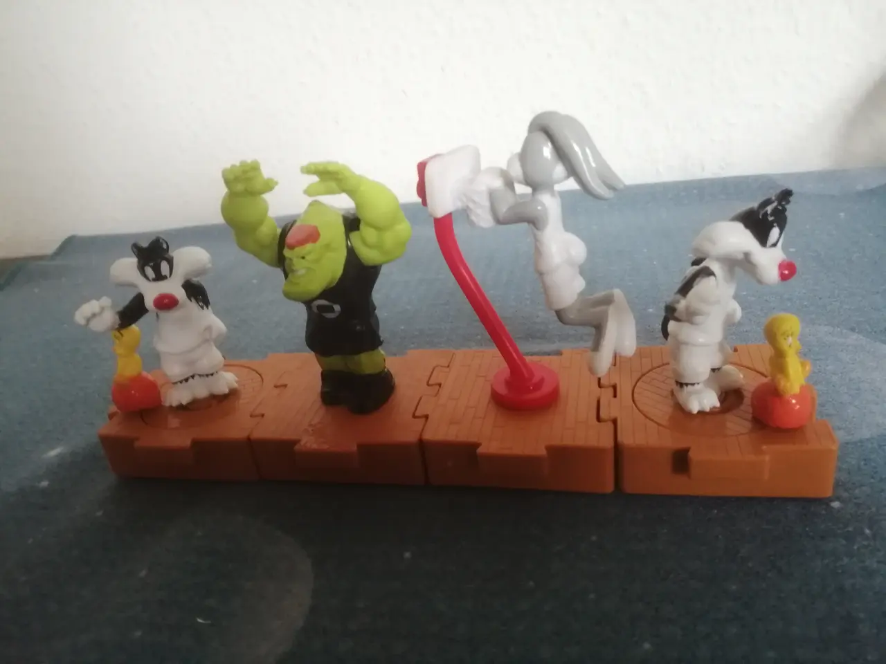 Billede 3 - 4 Fede Space Jam Figurer McDonalds
