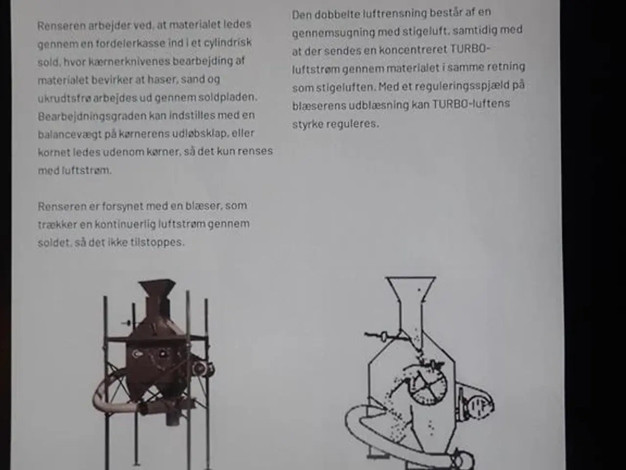 Billede 2 - - - - Vedersø kornrenser T40 40 ton i timen