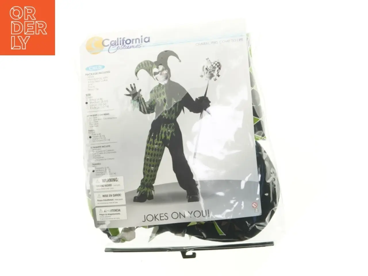 Billede 1 - Joker-kostume (str. 8 til 10)