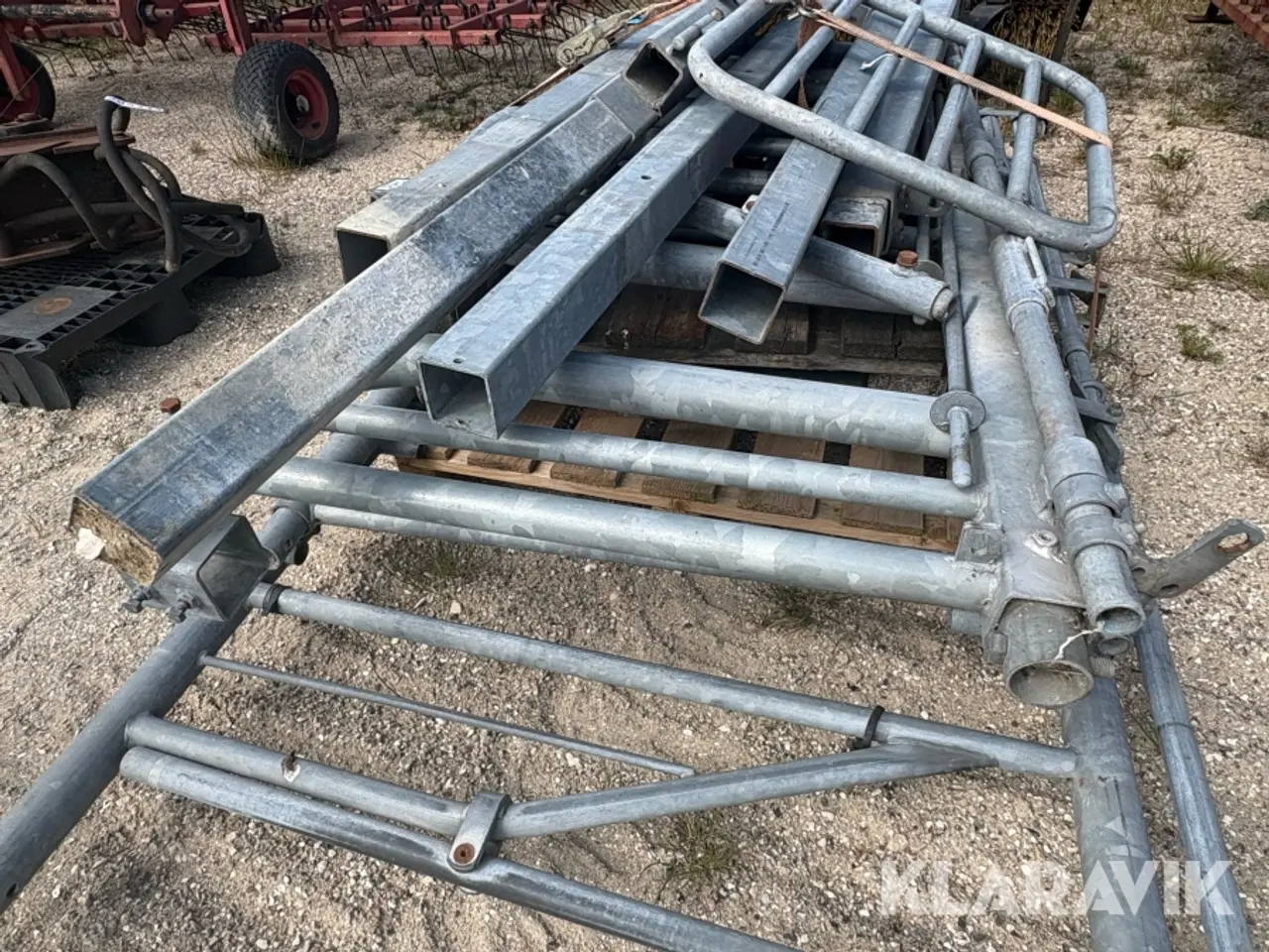 Billede 7 - Parti galvaniserede hegns- og fanggitre
