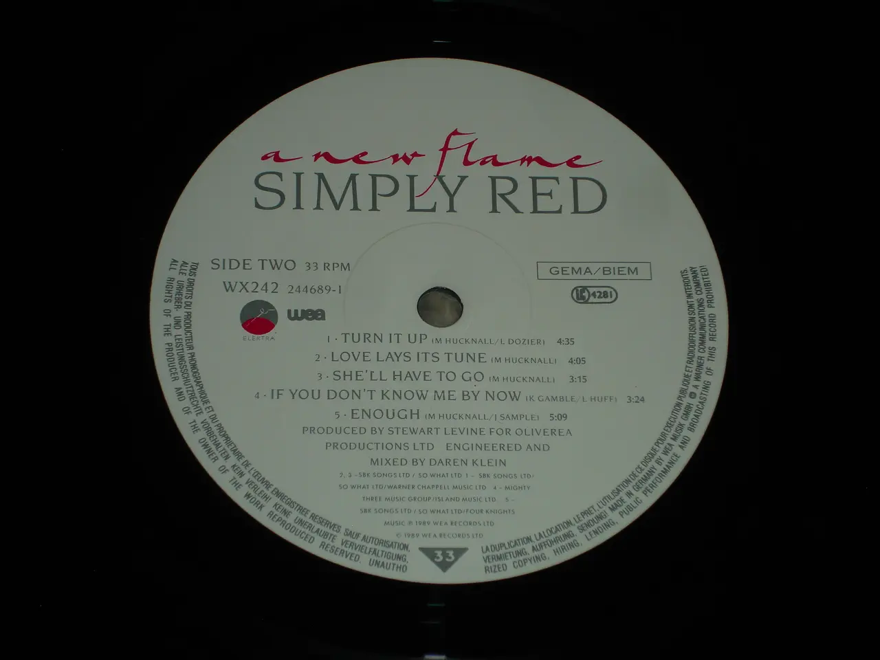 Billede 5 - (Sender gerne) Simply Red – A New Flame