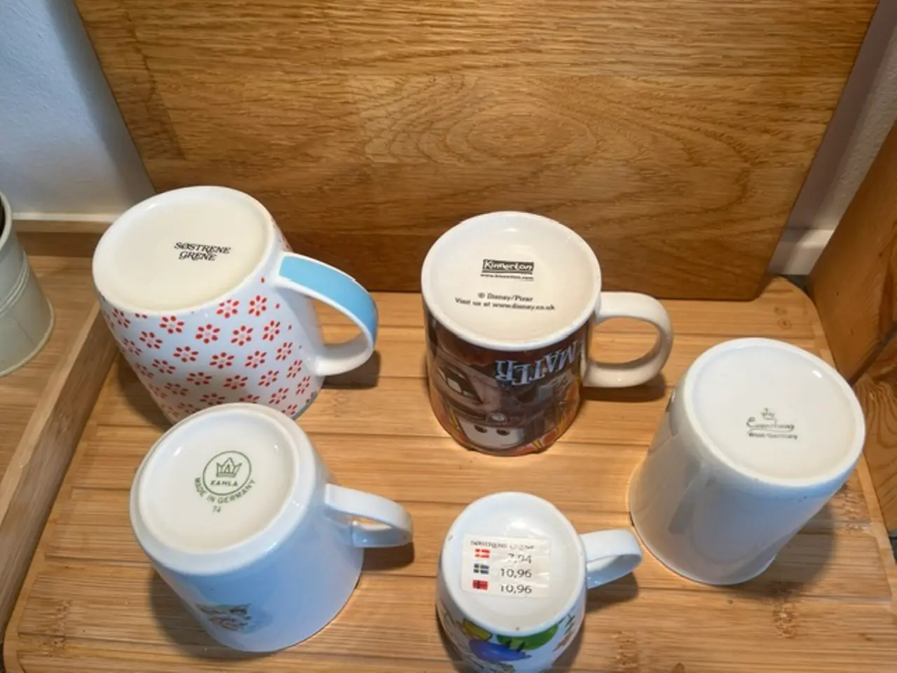 Billede 2 - 4 fine mærkekrus: Kahla, Eschenbach+Søstrene Grene