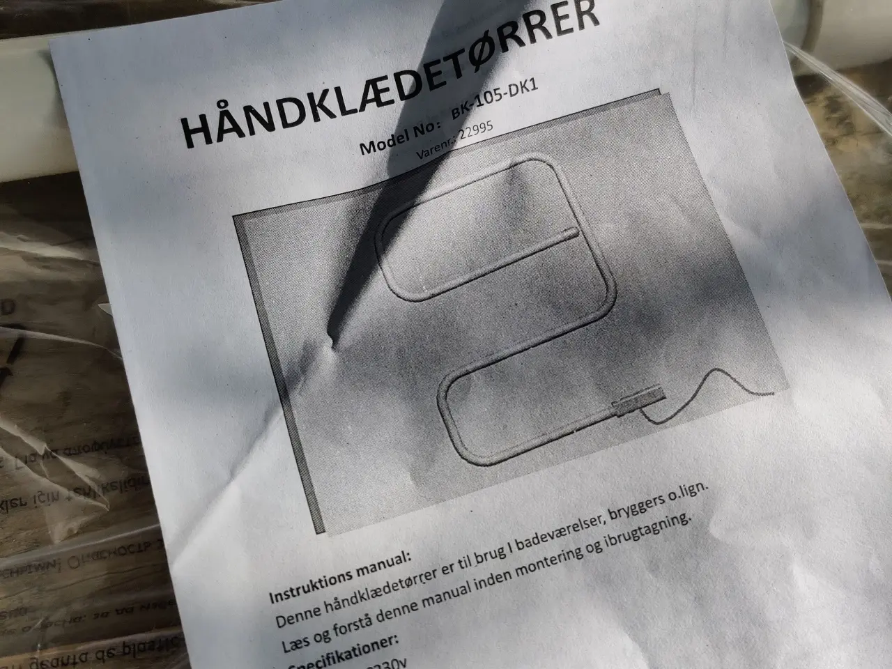 Billede 7 - Håndklædetørrer