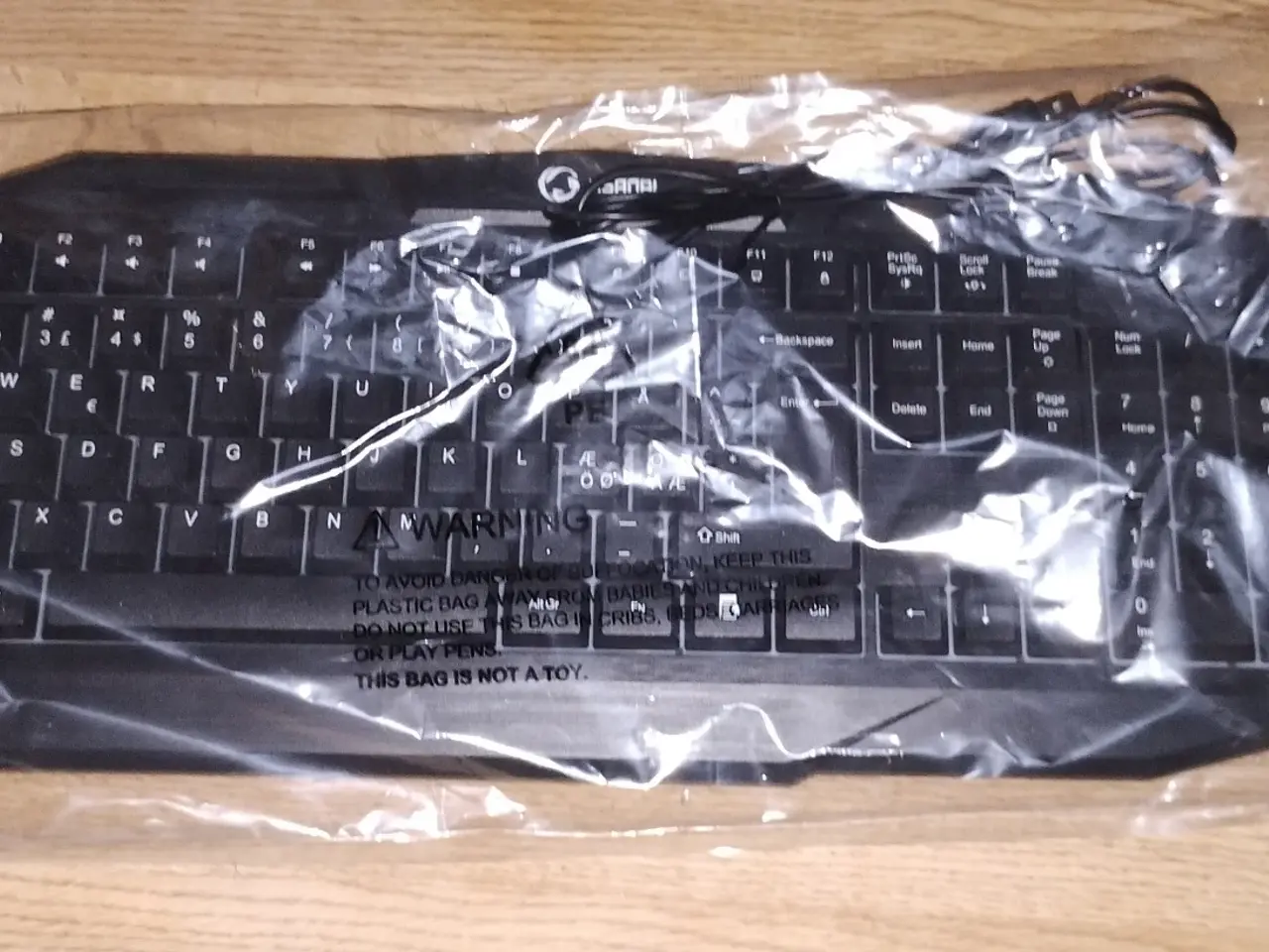 Billede 1 - Tastatur med lys nyt