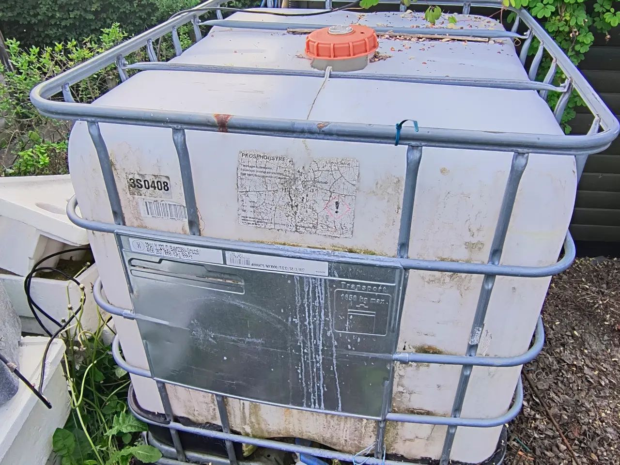 Billede 1 - IBC Palletank/Mauser gives bort