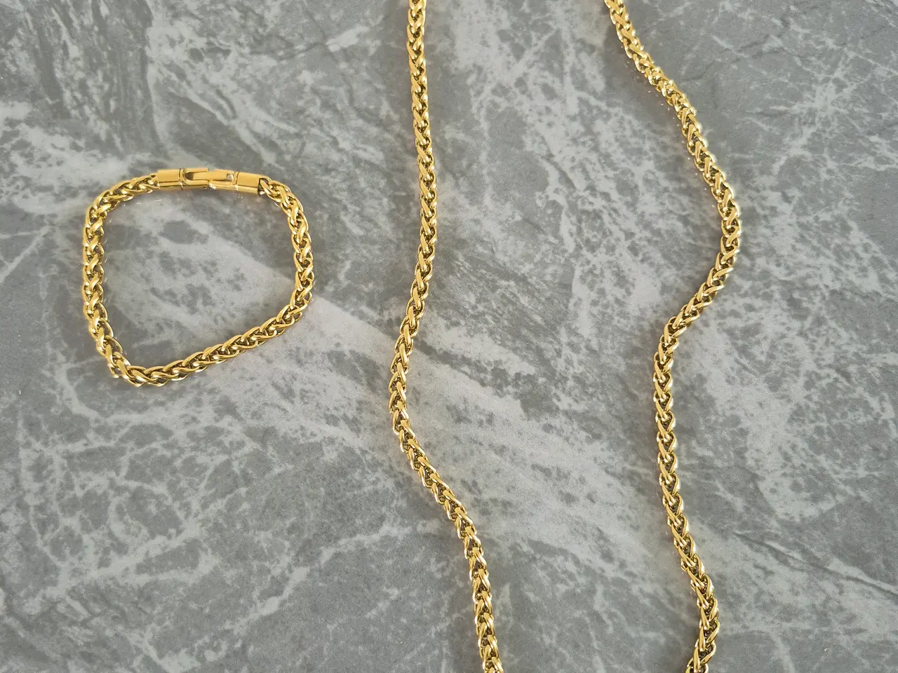 Billede 1 - Goldfilled wheat chain