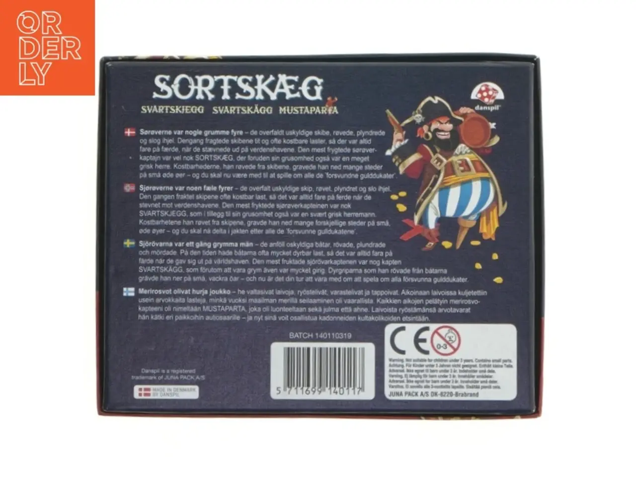 Billede 2 - Brætspil, sortskæg (str. 17 x 14 cm)