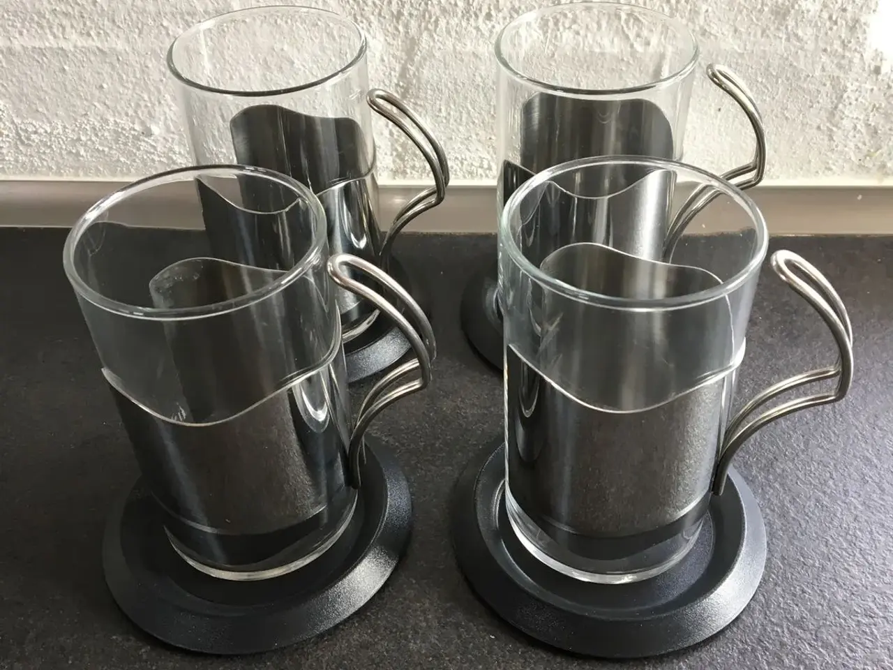 Billede 1 - Menu kaffekopper i glas sælges