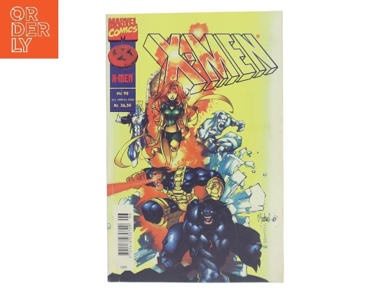 Billede 1 - X-Men Nr. 92 af <Forfatter ikke angivet< (Bog)