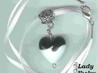 VEDHÆNG # HJERTE # til armbånd ell. hals