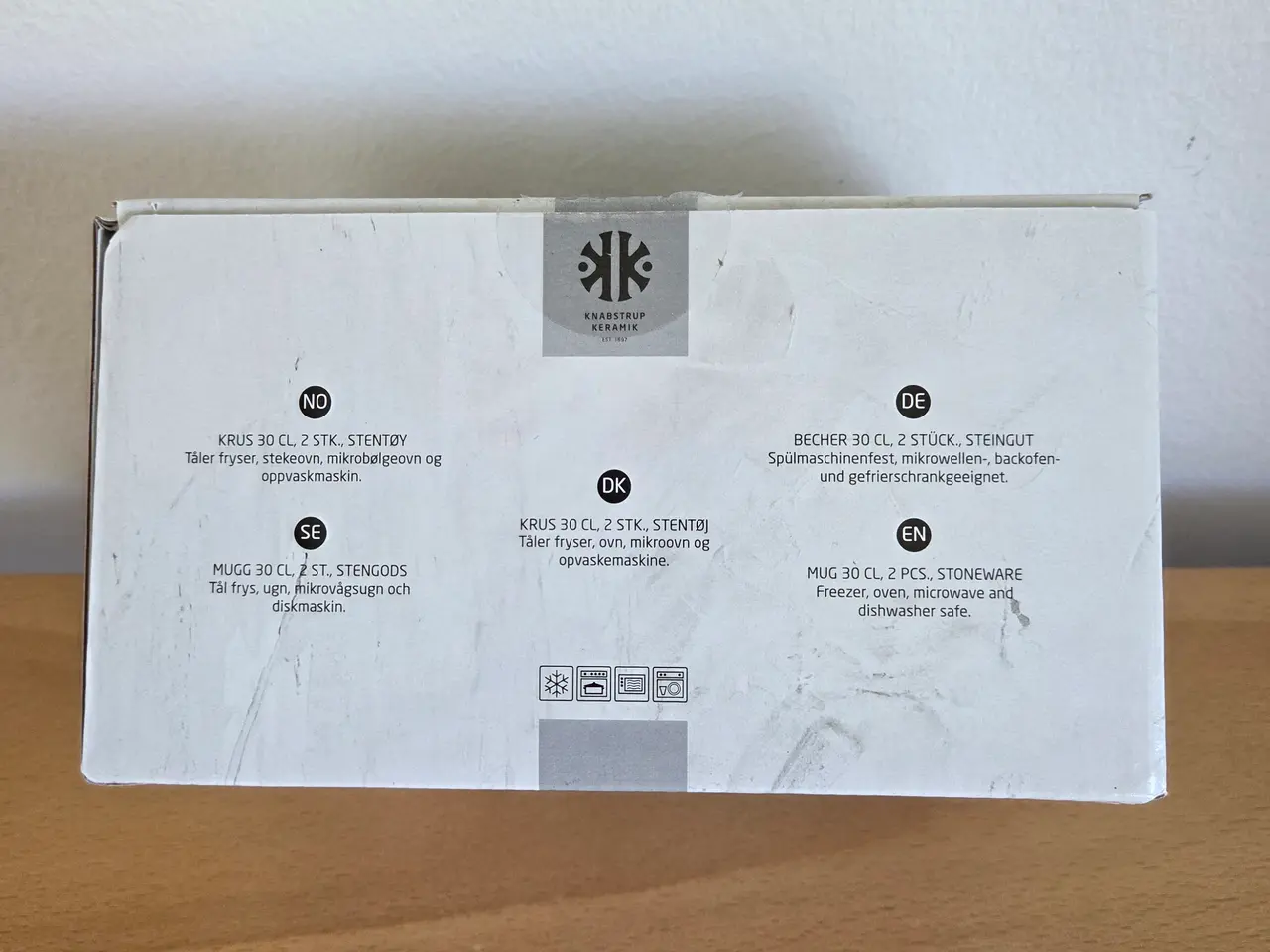 Billede 4 - Knabstrup 2 stk krus 30cl