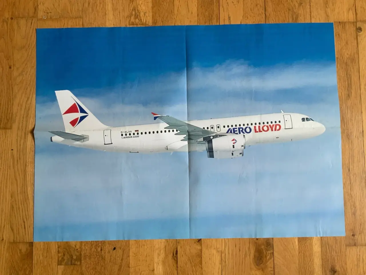 Billede 1 - Plakat Aero Lloyd Frankfurt Airport