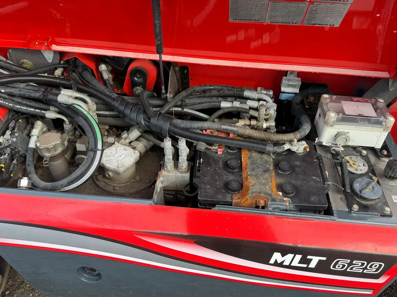 Billede 8 - Manitou MLT629 Rigtigt fin stand KUN 3100 timer
