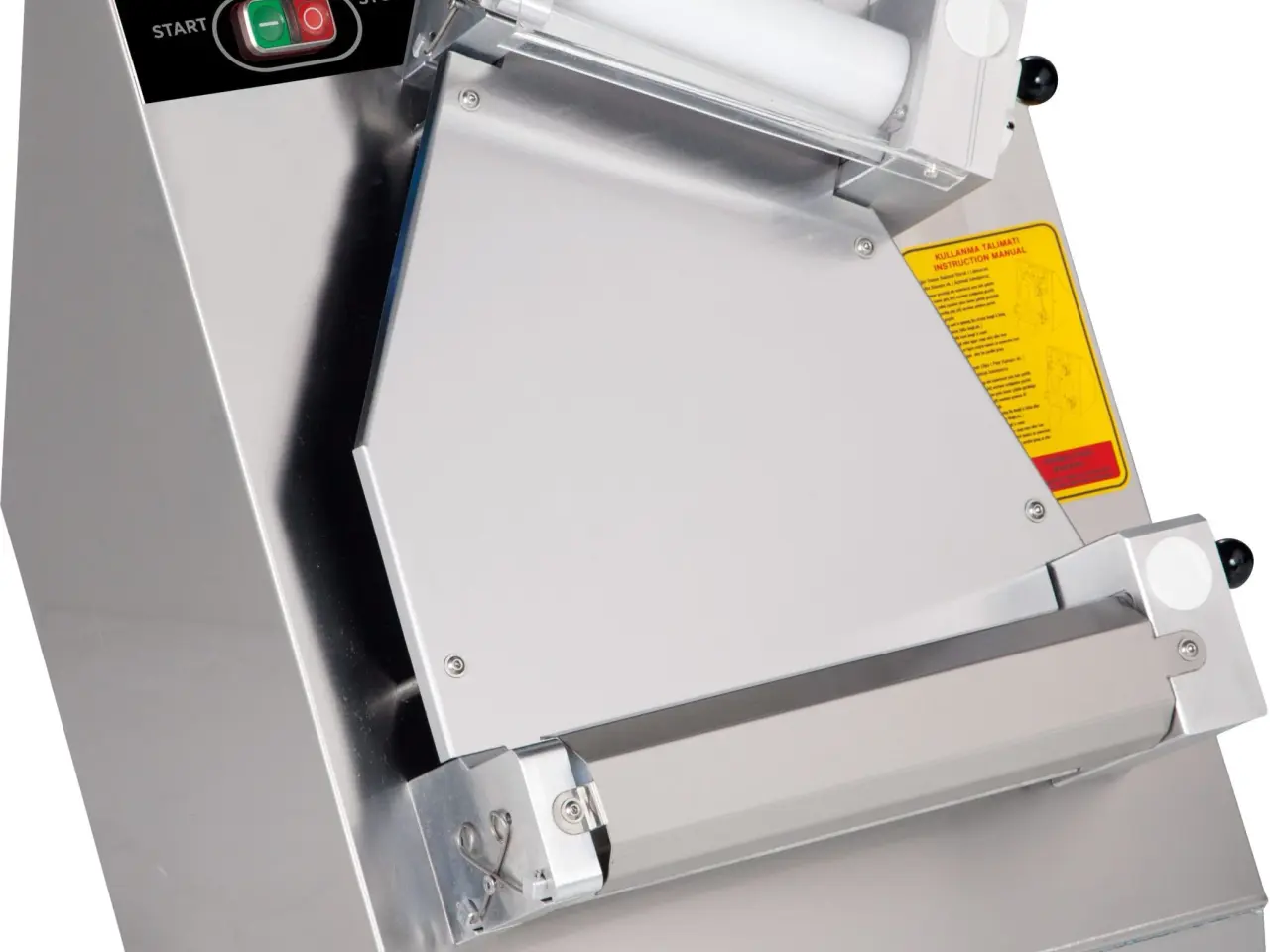 Billede 1 - Dejruller – 40 cm – 230 V – rustfrit stål