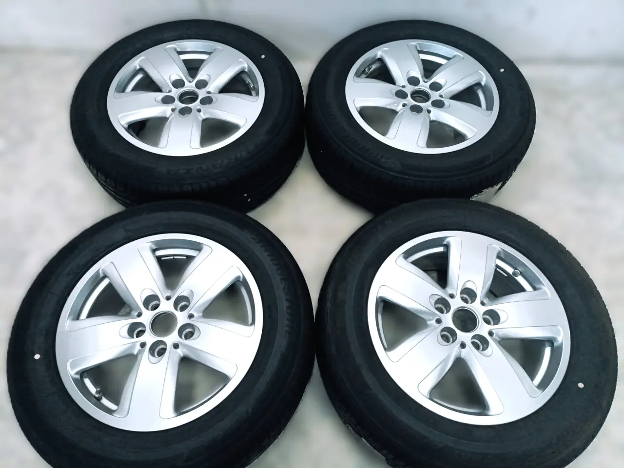 Billede 5 - 5x112 16" ET41 nav 66,6ø MINI sommersæt inkl. TPMS