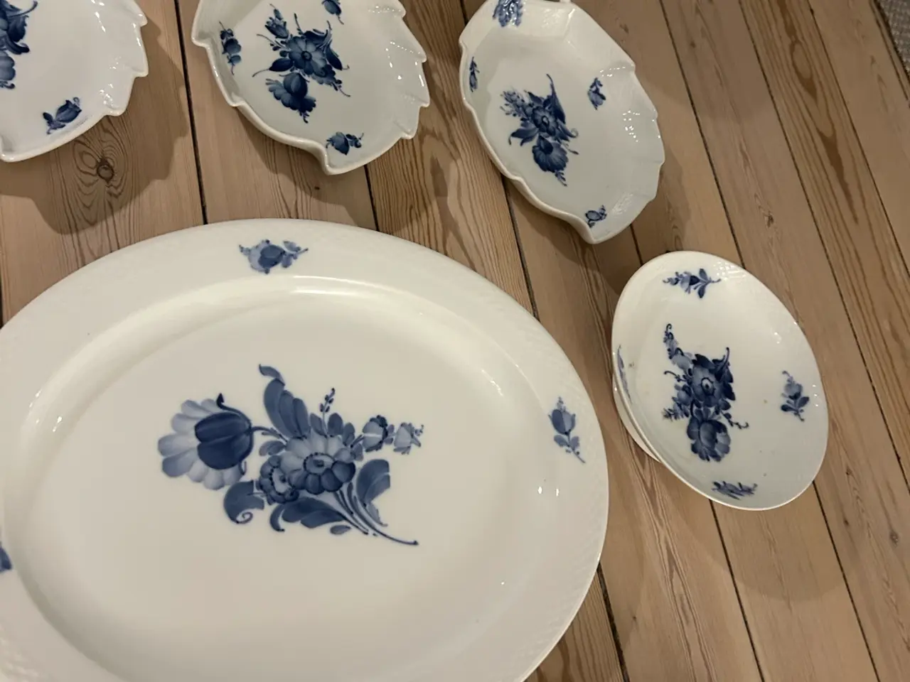Billede 3 - Blå blomst - Royal Copenhagen