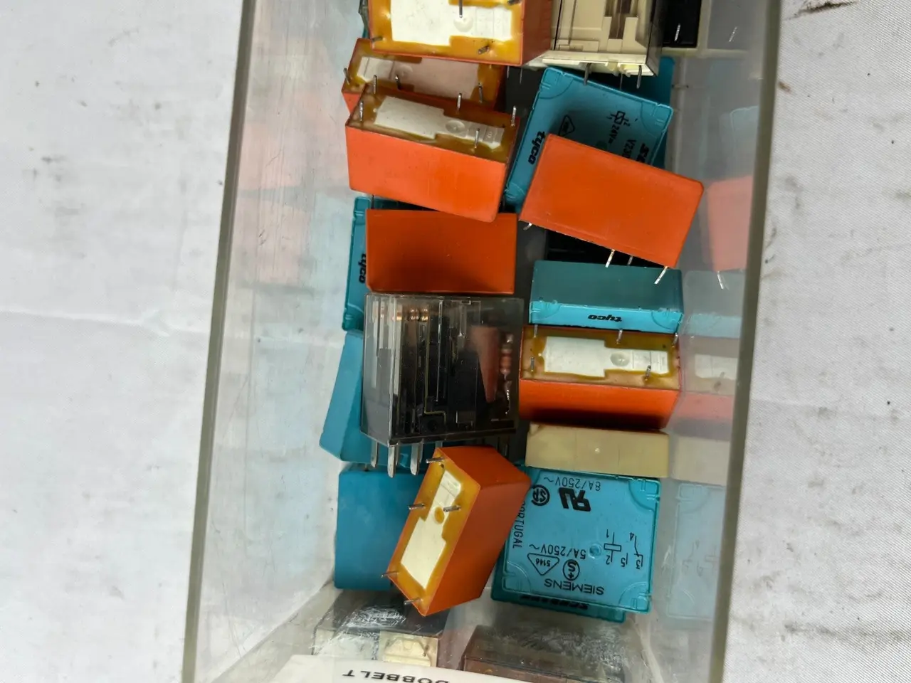 Billede 10 - relæ parti Schrack Siemens Finder Tyco 24V Control