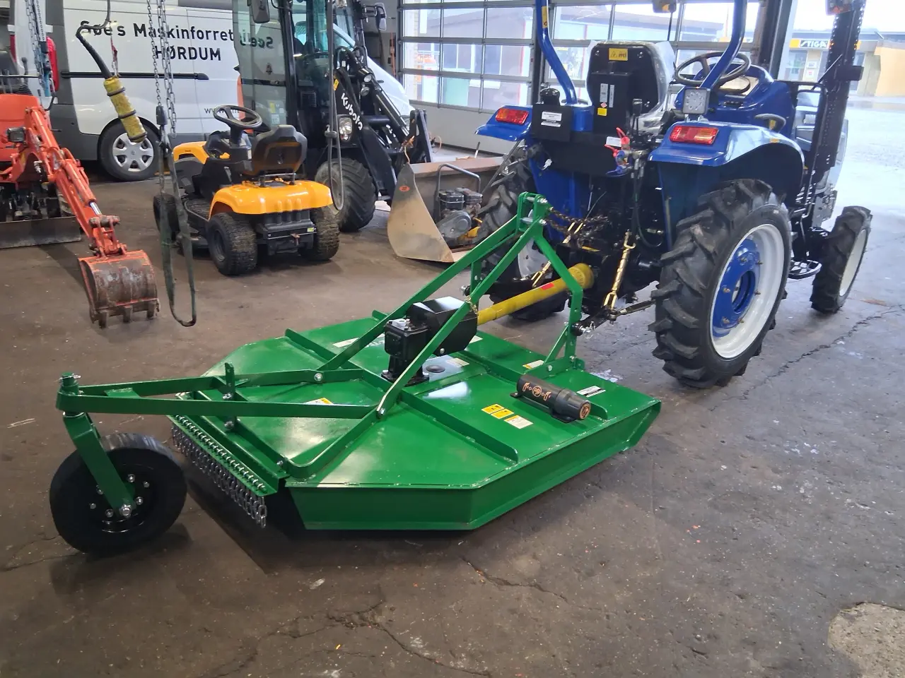 Billede 1 - Brakpudser til traktor 150 cm