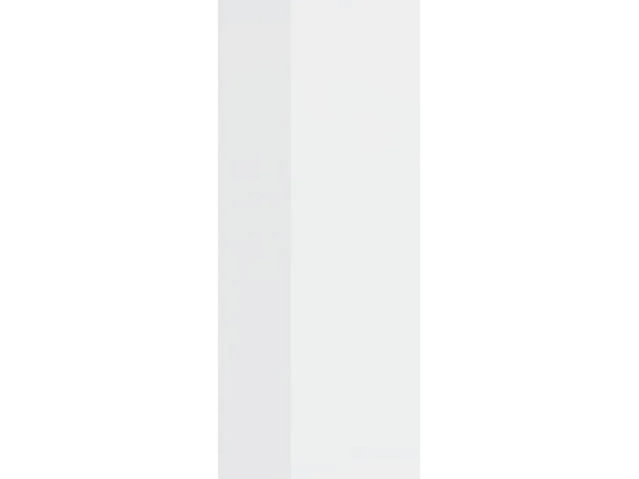 Billede 2 - Plantestativ 33x33x100 cm konstrueret træ hvid