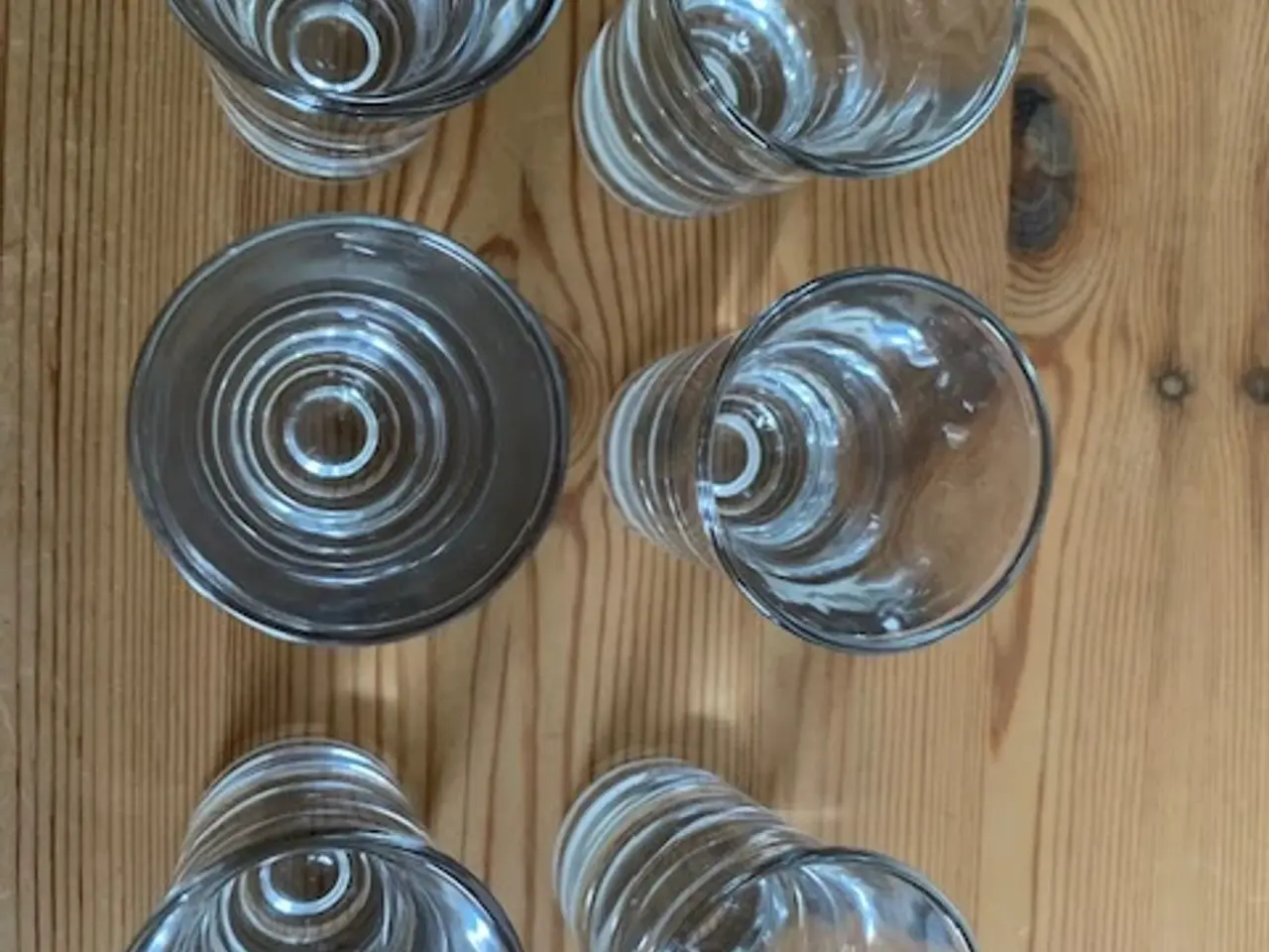 Billede 2 - Shotglas / snapseglas - 6 stk. samlet pris 30 kr.