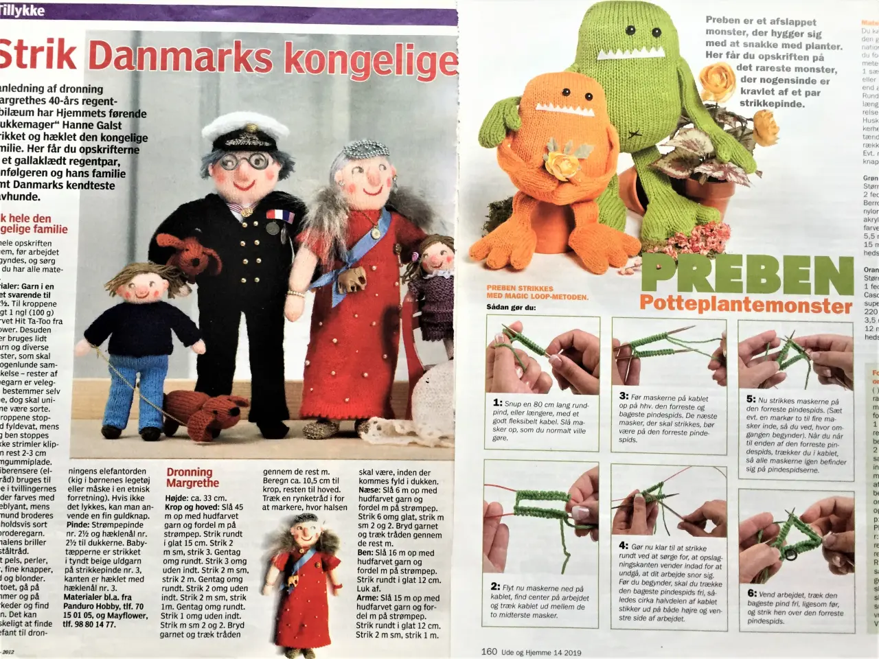 Billede 2 - Hækl. sy og strik søde tøjdyr, krammedukker m.m.