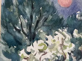 Grete Fristrup, 82. Akvarel