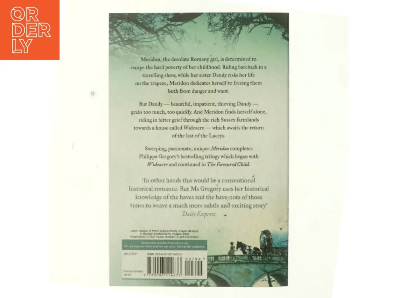 Billede 3 - Meridon af Philippa Gregory (Bog)
