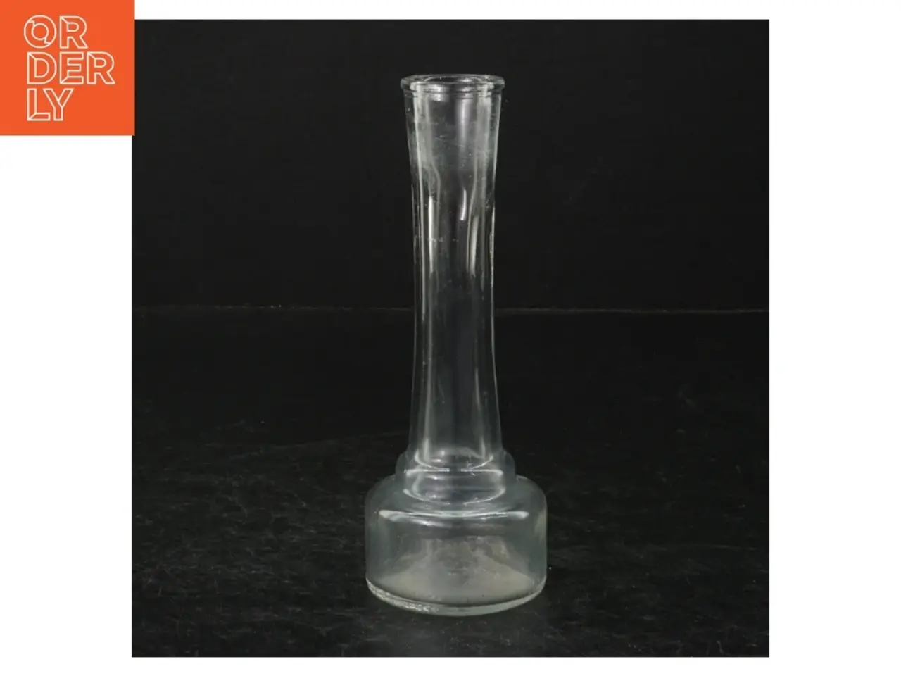 Billede 1 - Glasvase (str. H. 15 cm ø. 5 cm)