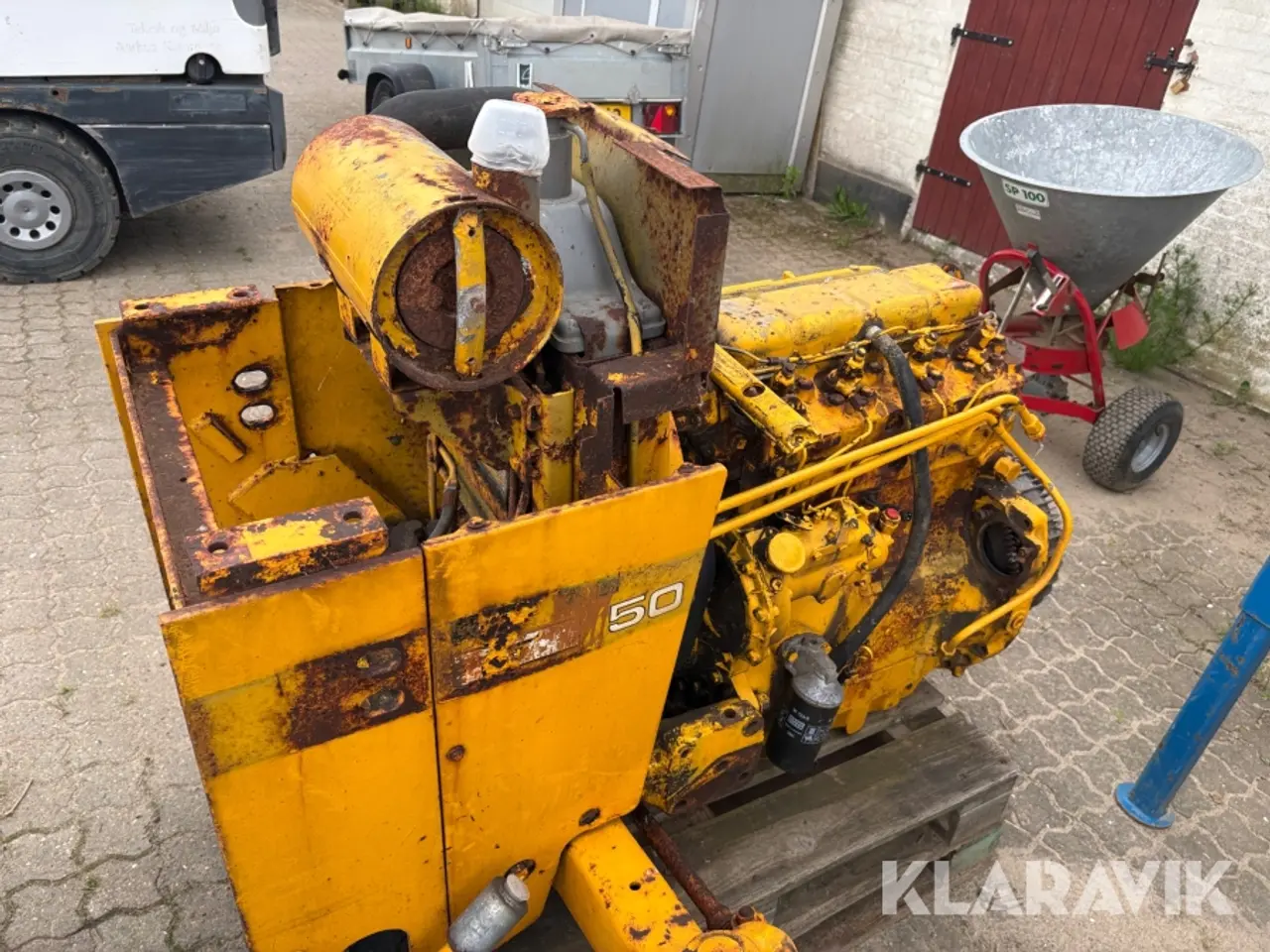 Billede 5 - Motor Massey Ferguson 50 BX