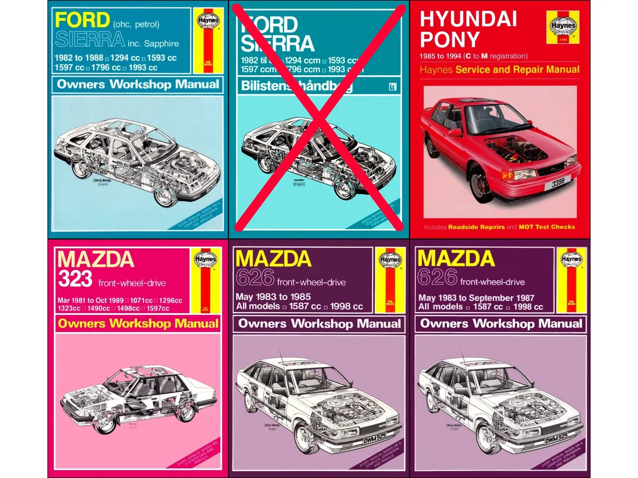 Billede 4 - Haynes - 66 Haynes Værkstedshåndbøger - 75 kr./bog