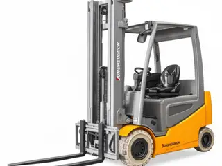 Jungheinrich EFG 430 k el-gaffeltruck - 3000 kg, 6000 mm - brugt