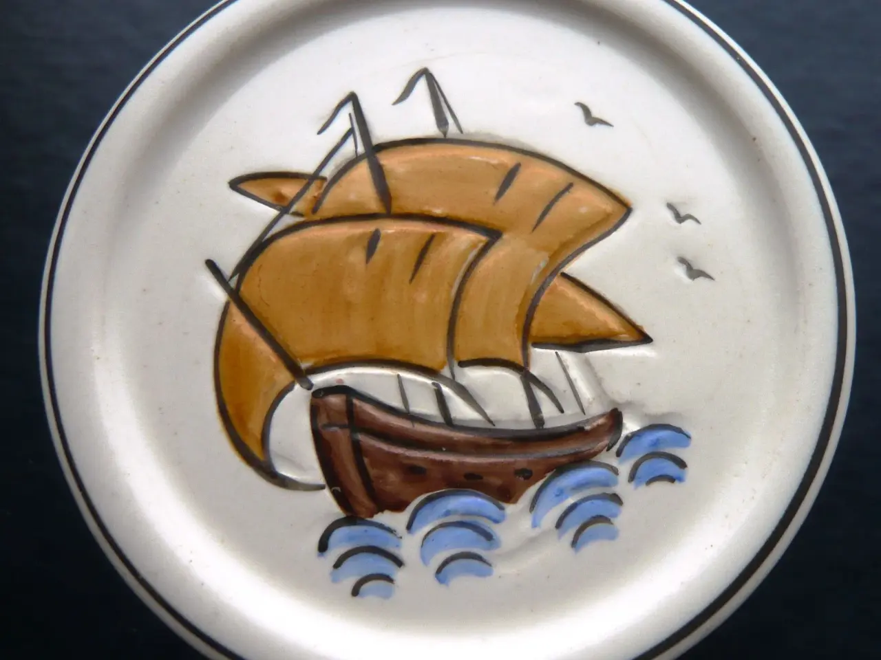Billede 1 - Vintage Søholm miniplatter/assieter - 10 stk
