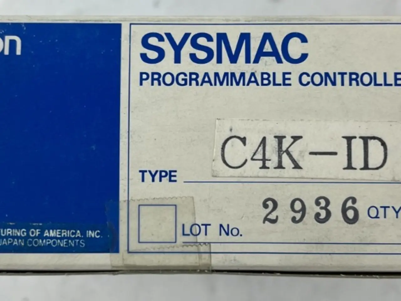 Billede 1 - Omron Sysmac C4K-ID DC indgangsmodul 24VDC 7mA PLC