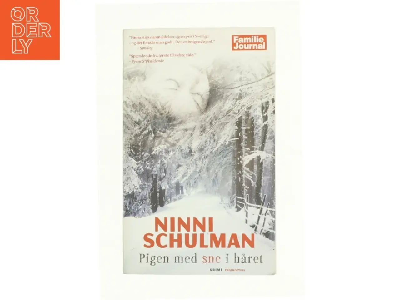 Billede 1 - Pigen med sne i håret af Ninni Schulman (Bog)