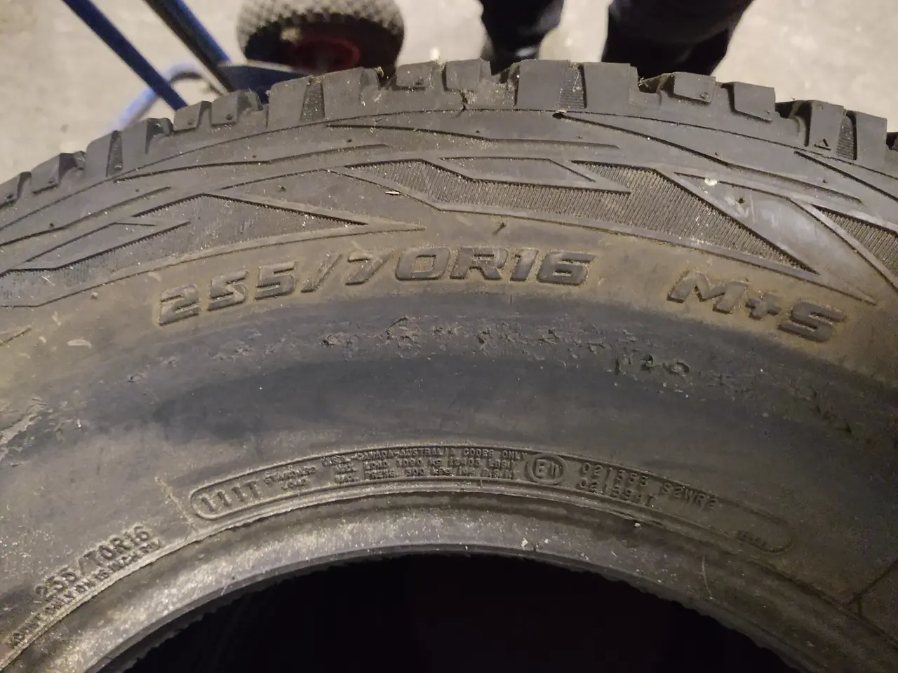 Billede 1 - 2 stk dæk str 265/70 16