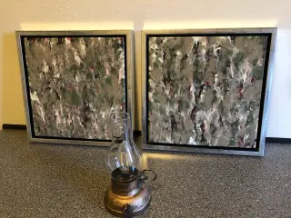 Maleri abstrakt.