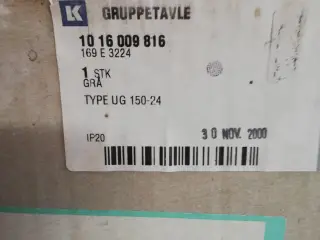 UG gruppetavle